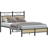 vidaXL Okvir kreveta bez madraca boja hrasta sonome 120x200 cm drveni | shoptok.hr
