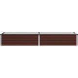  Povišeni vrtni krevet Smeđa 160 x 40 x 24 cm | shoptok.hr