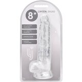 Loving Joy 2024 Dildo Loving Joy With Balls Clear 8'' | Shoptok.si