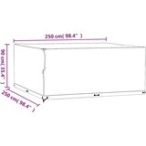  Navlake za vrtni namještaj 2 kom 250 x 250 x 90 cm četvrtaste | shoptok.hr
