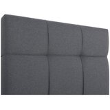 MID.YOU POSTELJA Z VZMETNICO 100 cm x 200 cm , tekstil, leseni material srebrne barve, svetlo siva | Shoptok.si