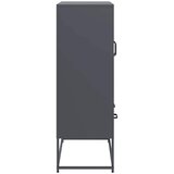  Visoka komoda antracit 68x39x111,5 cm od čelika | shoptok.hr