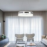  LED prigušiva luster na sajli LED/90W/230V 3000-6500K hrom + daljinski upravljač | Eponuda.com