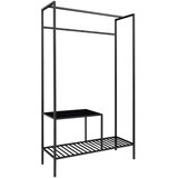 House Nordic crni višenamjenski ormar s 2 police Vita, 170 x 110 cm Cijene