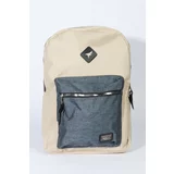 AC&Co / Altınyıldız Classics Men's Mink-anthracite Logo Sports School-Backpack with Laptop Compartment