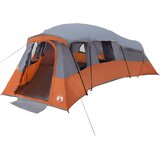  Obiteljski šator Siva i narančasta 762 x 655 x 218 cm taft | Eponuda.com