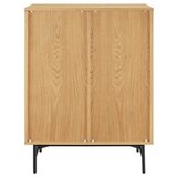 Livetastic KOMODA, črna, barve hrasta | Shoptok.si