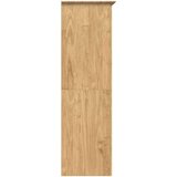 Ormarić Garderobna omara z vrati BODO Medeno rjava 146 x 53,5 x 173 cm, (5000131052) | Shoptok.si