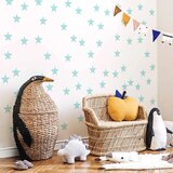  Tapeta - Stars - Aquamarine 49x1000 Samoljepljiva | shoptok.hr