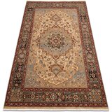 RugsX Preproge Volnena preproga KESHAN Čopki, Rozeta orientalski 160x230 cm Bež | Shoptok.si