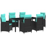  Vanjski set za objedovanje 7 kom. poliratan | shoptok.hr