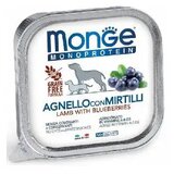 Monge Pašteta za pse sa ukusom jagnjetine i borovnice 24x150g | ePonuda.com