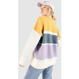 Passenger Sunsets Knitted Jumper Pulover marshmallow | Shoptok.si
