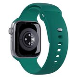 Puro Pašček za Apple Watch 44 / 45 / 46 / 49mm serije Icon iz silikona, Zelena, (5000295564) Cene