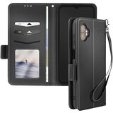 AVIZAR Ohišje za Galaxy XCover 7 Pro z zapestnim trakom in denarnico, Črna, (5000010524) | Shoptok.si