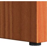  Klubska miza Voščeno rjava 100 x 69 x 35.5 cm Trdna borovina, (5000073386) | Shoptok.si