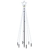  Božićno drvce sa šiljkom i 108 hladne bijele LED žarulja 180 cm | shoptok.hr