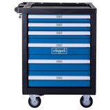 Scheppach Delavniški voziček TW 1150 (Do x Š x V: 760 x 460 x 965 mm, Število predalov: 6 kos, 70 -del.) | Shoptok.si