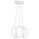 Opviq venaticorus white-yellow light white chandelier Cene