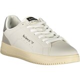 Avirex Pansit muške tenisice sa sivim detaljima i kontrastnim potplatom bijele | shoptok.hr