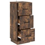  Predalna omara Dimljen hrast 33 x 34,5 x 87 cm Inženirski les, (5000232539) | Shoptok.si