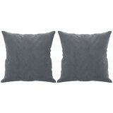  Dvosjed s ukrasnim jastucima tamnosivi 120 cm baršunasti | shoptok.hr