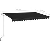 Tenda na automatsko uvlačenje 400 x 350 cm antracit | shoptok.hr