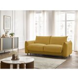 Bobochic Paris Rumena raztegljiva sedežna garnitura 214 cm Ernest – | Shoptok.si