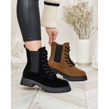 Resti Brown women's Oledi flat heeled boots | ePonuda.com