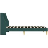  Krevetna konstrukcija Tamnozelena 100 x 200 cm tkanina | shoptok.hr