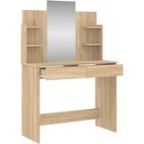  Toaletni stolić s ogledalom boja hrasta sonome 96 x 39 x 142 cm | shoptok.hr