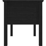  Klubska mizica črna 102x49x55 trdna borovina, (20711305) | Shoptok.si
