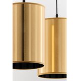 Jupiter 2091 - Viseći luster na sajli CORTINA 2xE27/15W/230V zlatna/crna | Eponuda.com