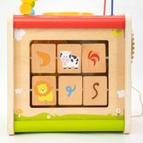 Viga drvena edukativna kocka 5u1 | shoptok.hr