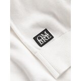 Ombre Men's raglan sweater with ribbed sleeves - white | shoptok.hr