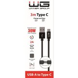 Winner Group - USB kabl USB-C / USB-A 30W 3m crna | Eponuda.com