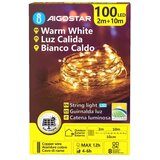 Aigostar LED solarni lanac 100xLED/8 funkcija 12m IP65 topla bela | Eponuda.com