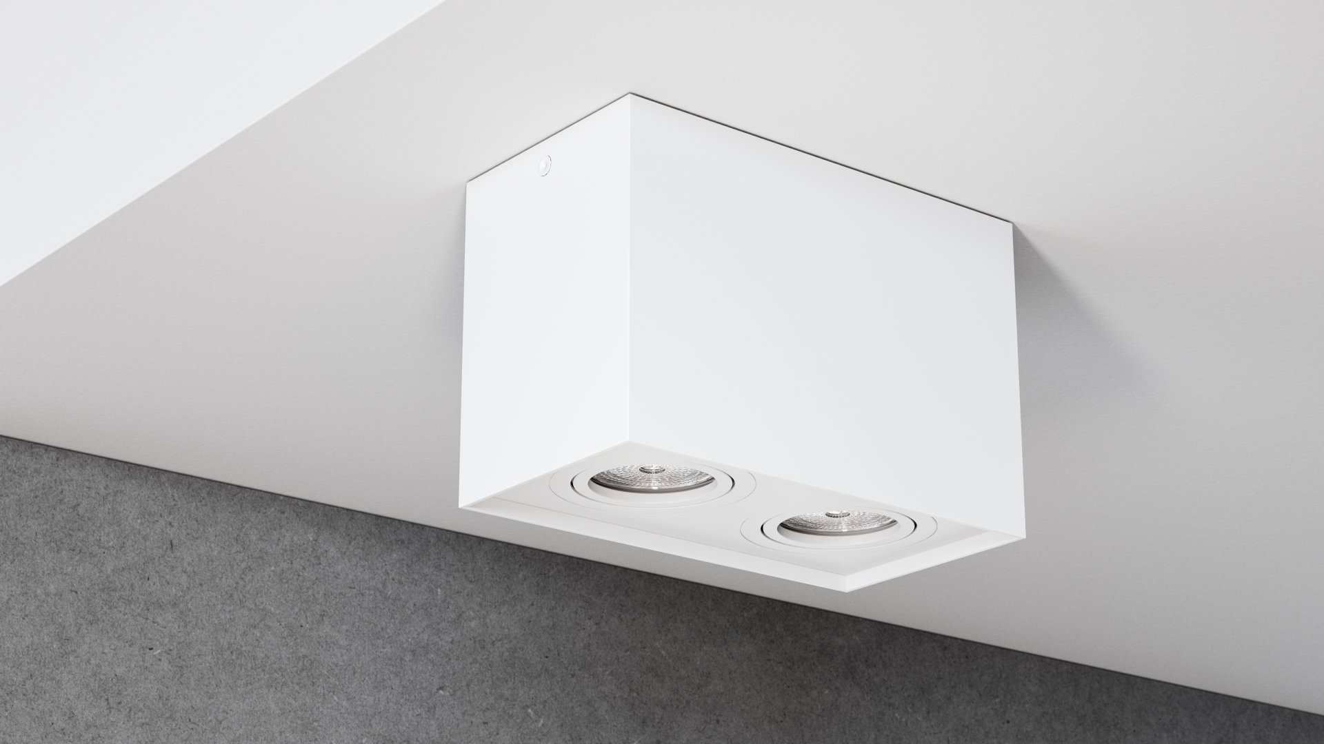 LED-LABS Stropna nadometna svetilka KALA - bela | Shoptok.si