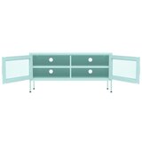 TV omarica mint zelena 105x35x50 cm jeklo, (20620436) | Shoptok.si
