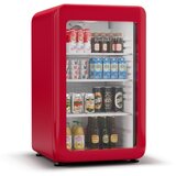 Klarstein Audrey Evo hladnjak za piće, Retro dizajn, staklena vrata, 113 L, EEK C | shoptok.hr