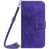 SUNSKY Eleganten ovitek etui za Samsung A36 / A37 / A56, Sončnica, Temno vijoličen | Shoptok.si