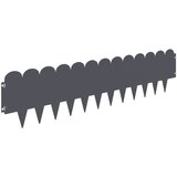  Ograda oko Travnjaka 30 pcs 103 x 25 cm Čelik Antracit | shoptok.hr