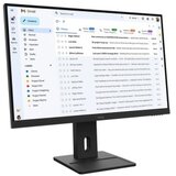Lenovo ThinkVision E27-40 27-palčni IPS zaslon (16:9) z ločljivostjo 1920×1080, osveževanjem 100 Hz, svetlostjo 350 cd/m², kontrastom 1500:1, odzivnim časom 4 ms, priključki 1× HDMI 1.4 in 1× DP 1.2, 99 % sRGB barvni razpon, vgrajena zvočnika 2 W × 2, 3-l | Shoptok.si