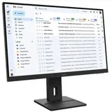 ThinkVision E27-40 27-palčni IPS zaslon (16:9) z ločljivostjo 1920×1080, osveževanjem 100 Hz, svetlostjo 350 cd/m², kontrastom 1500:1, odzivnim časom 4 ms, priključki 1× HDMI 1.4 in 1× DP 1.2, 99 % sRGB barvni razpon, vgrajena zvočnika 2 W × 2, 3-l