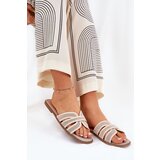 Boto Classic Women's Flat Sandals Beige Scazze | ePonuda.com