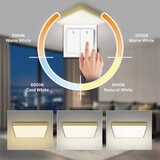  Brilagi - LED plafonsko svetlo POOL LED/36W/230V 3000/4500/6000K 40x40 cm zlatna | Eponuda.com