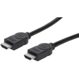 Manhattan HDMI priključni kabel HDMI A utikač, HDMI A utikač 2.00 m crna 323215-CG audio povratni kanal (arc), Ultra HD (4K) HDMI HDMI kabel | shoptok.hr