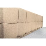 CARRYHOME POSTELJA BOXSPRING 180 cm x 200 cm , tekstil bež | Shoptok.si