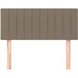  Uzglavlje smeđesivo 90x5x78/88 cm od tkanine | shoptok.hr