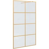  Zid za walk-in tuš Zlatno 115 x 195 cm Staklo otporno na udarce | shoptok.hr